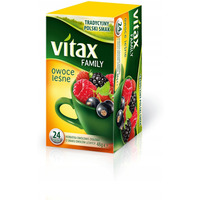 Herbata owocowo-zioowa VITAX FAMILY (24 torebki bez zawieszki)48g Owoce Lene