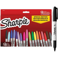 Markery permanentne SHARPIE edycja limitowana 18 kolorw 2204015